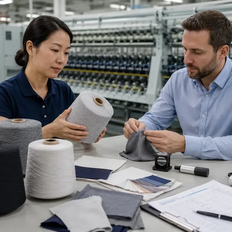Cách tìm nguồn cung ứng sợi polyester tái chế từ nhà máy