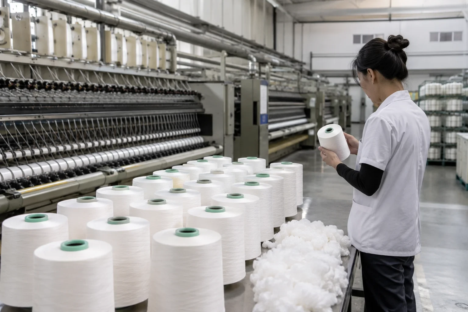 Nhà máy Sợi Polyester Tái chế